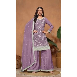 DESIGNER OCCASION WEAR LONG PALAZZO SALWAR KAMEEZ